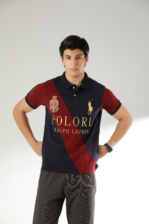RL Imported Polo Navy Mehroon
