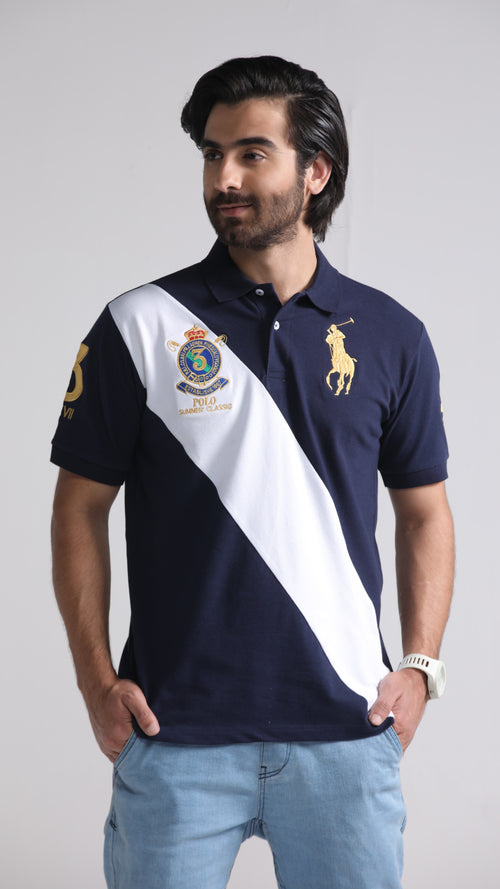 RL Exclusive 3 Navy - Imported polo