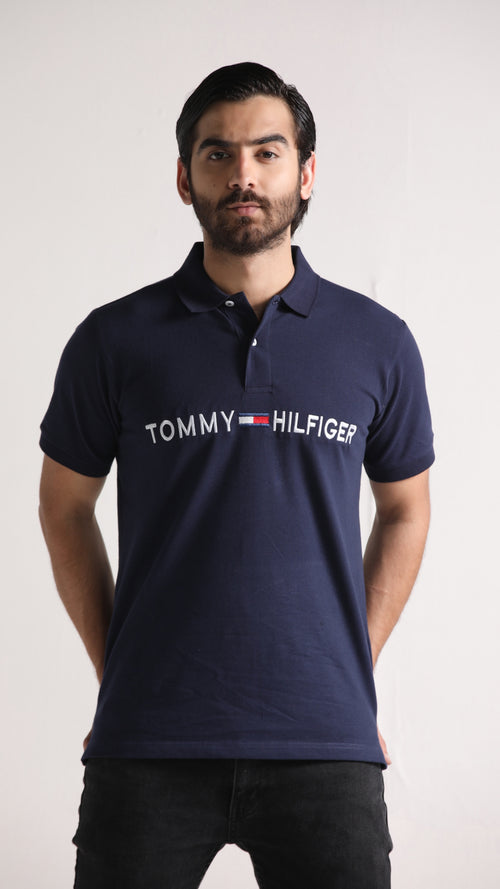 TH EMB Exclusive Polo - Navy